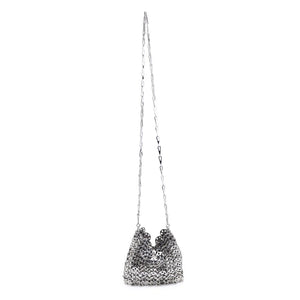 Product Image of Moda Luxe Gwen Evening Bag 842017133391 View 5 | Silver