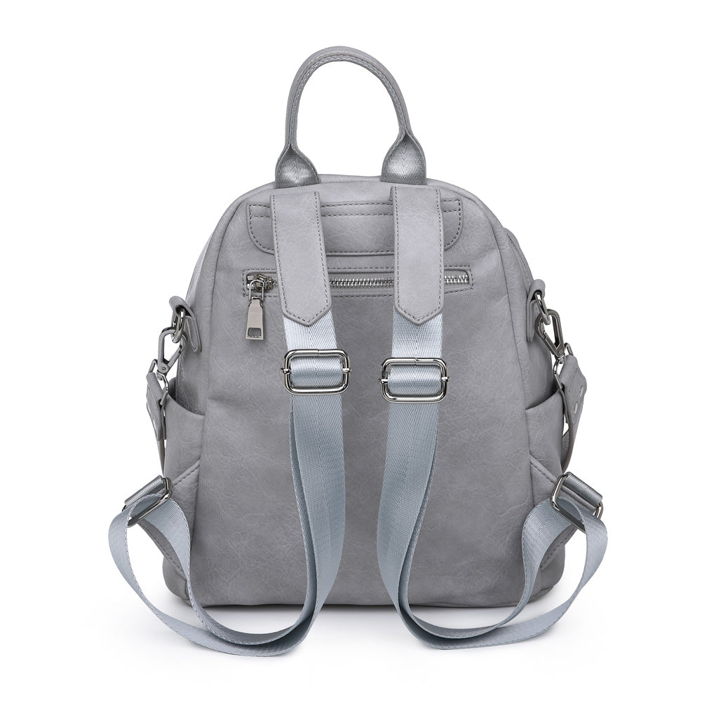 Product Image of Product Image of Moda Luxe Bowie Backpack 842017119500 View 3 | Grey