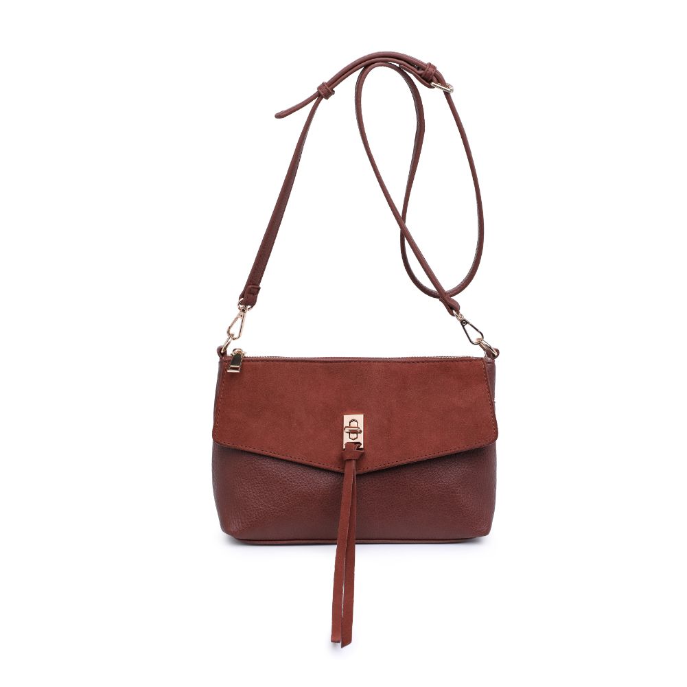 Product Image of Moda Luxe Aubrey Crossbody 842017128526 View 5 | Chocolate