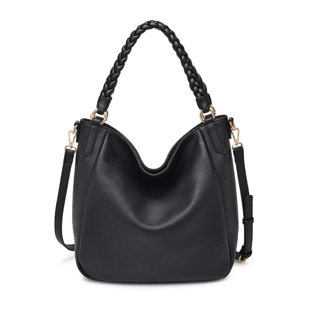 Product Image of Moda Luxe Luxelle Hobo 842017134909 View 7 | Black