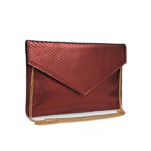 Product Image of Moda Luxe Romy Clutch 842017118169 View 2 | Burgundy