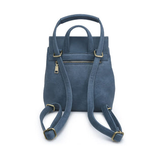 Product Image of Moda Luxe Claudette Backpack 842017127451 View 6 | Denim