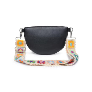 Product Image of Moda Luxe Stylette Belt Bag 842017134763 View 7 | Black