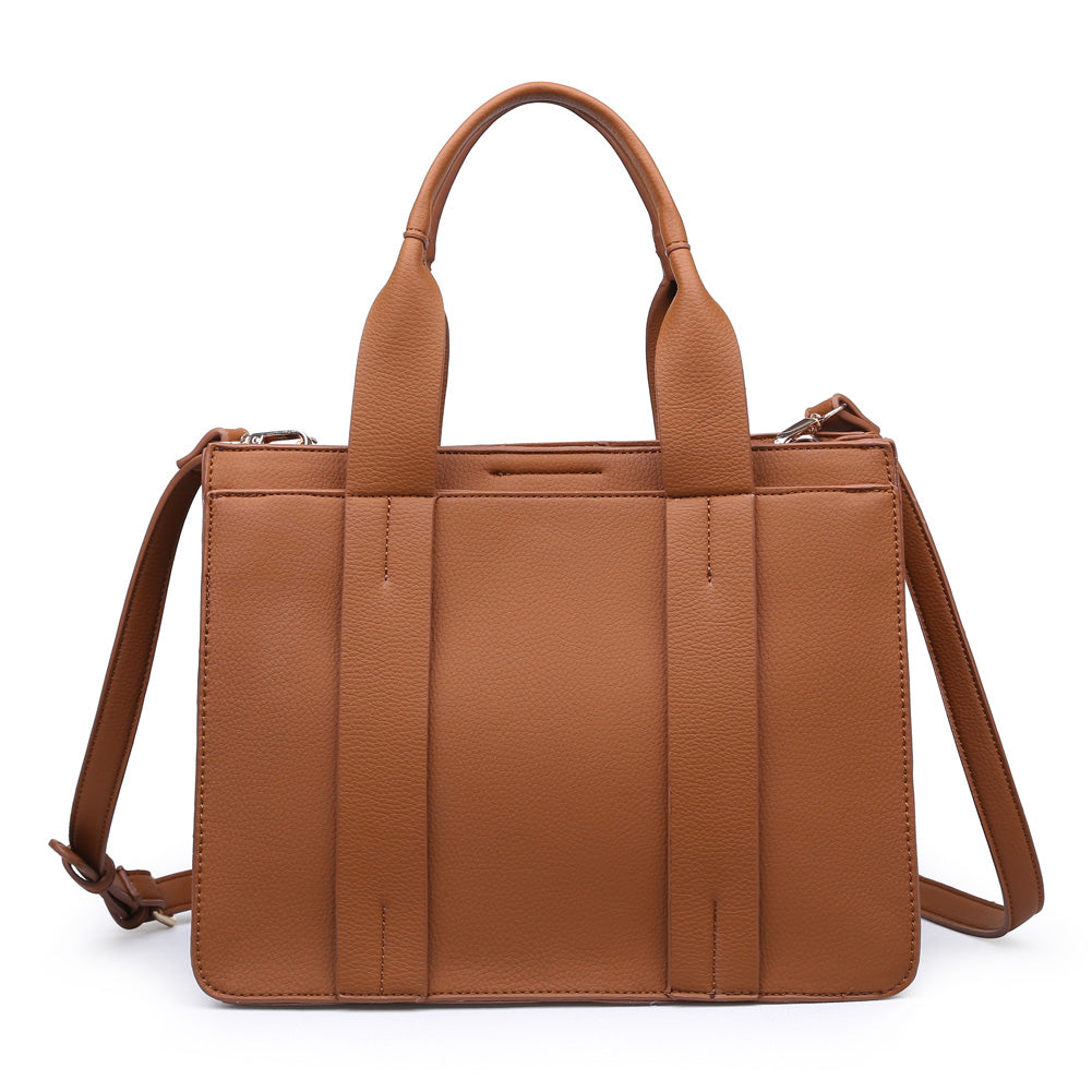 Product Image of Moda Luxe Kelly Satchel 842017116332 View 1 | Tan