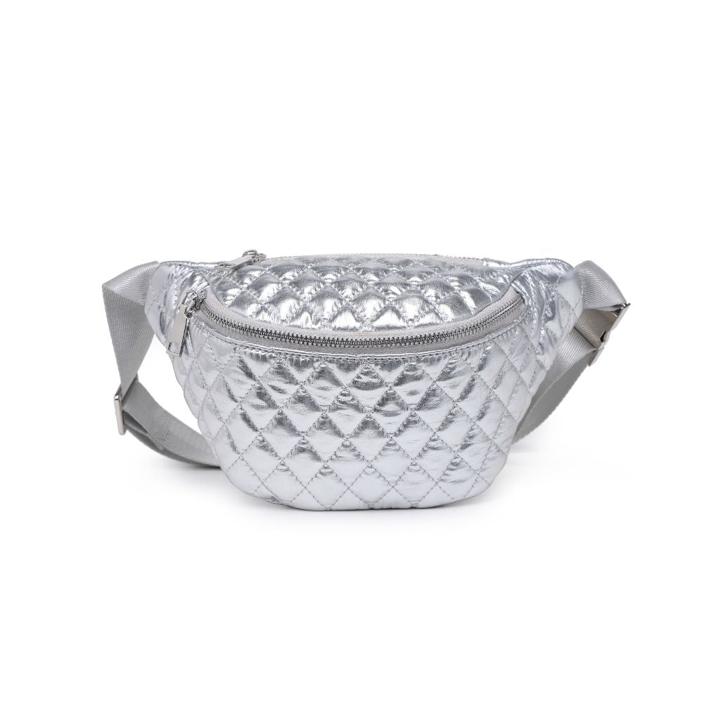 Product Image of Moda Luxe Ariana Belt Bag 842017133803 View 5 | Silver