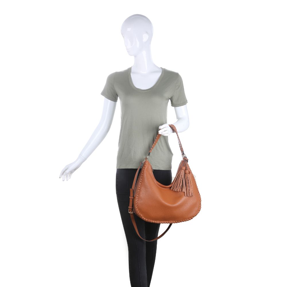 Product Image of Moda Luxe Waverly Hobo 842017124344 View 5 | Tan