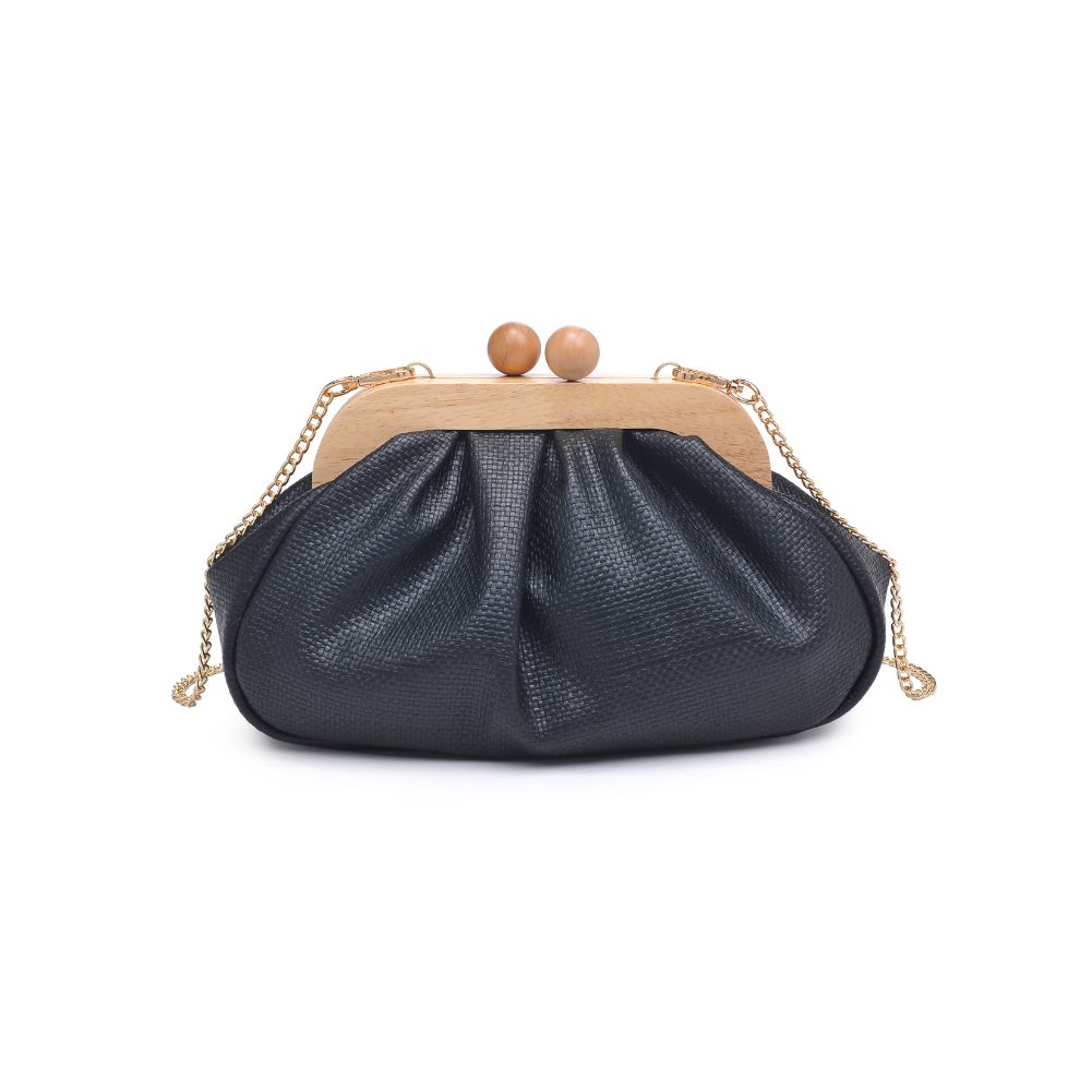 Product Image of Moda Luxe Enya Clutch 842017131229 View 5 | Black