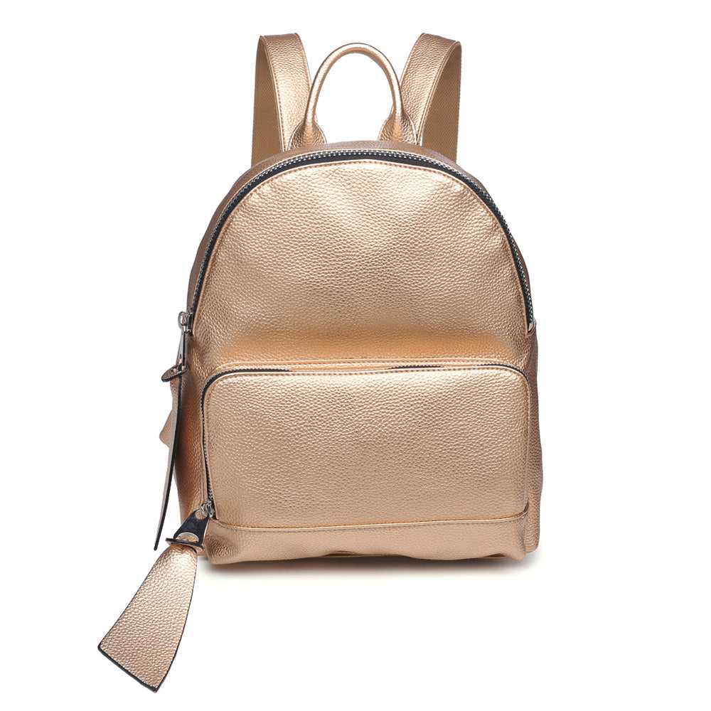 Product Image of Moda Luxe Nomad Backpack 842017110811 View 1 | Light Gold