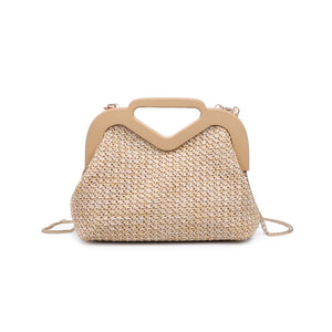 Product Image of Moda Luxe Keeley Clutch 842017129721 View 5 | Natural