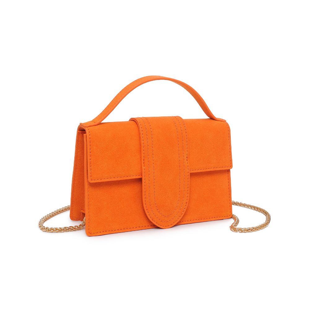 Product Image of Moda Luxe Elizabeth - Suede Crossbody 842017130550 View 6 | Orange