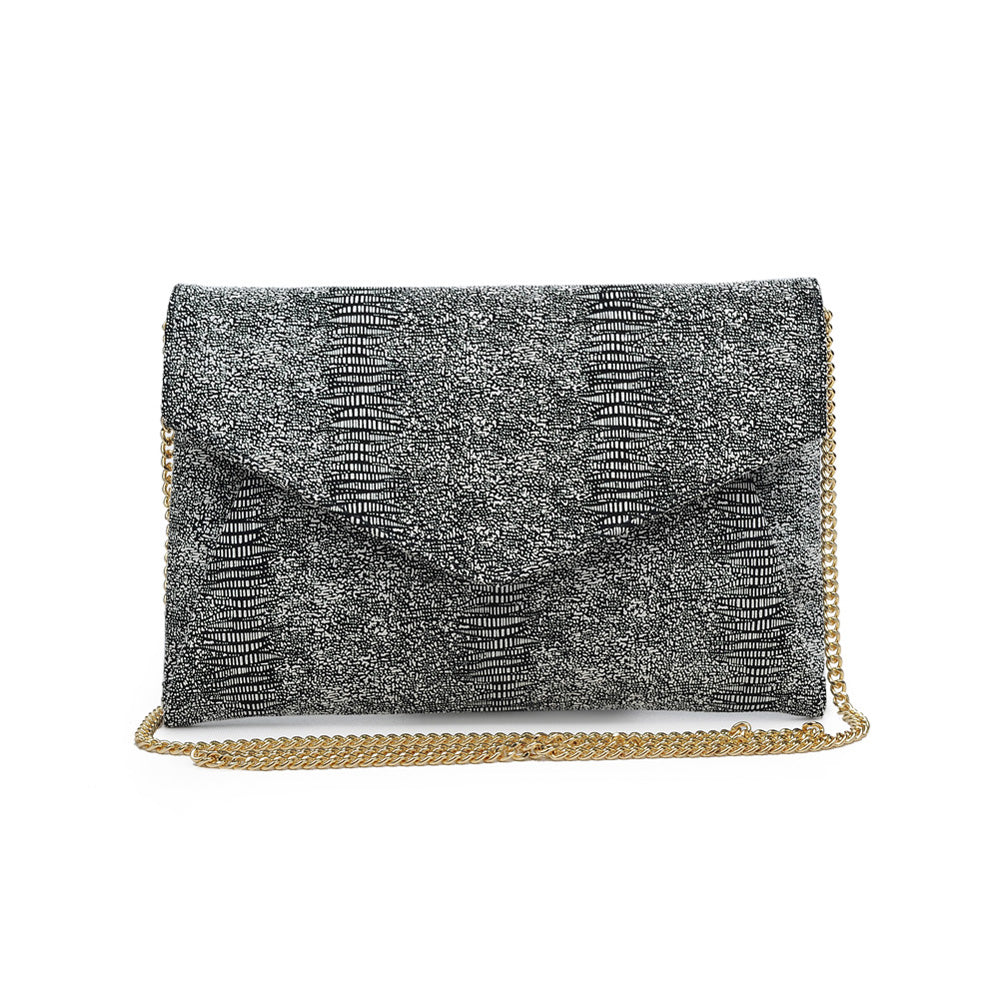 Product Image of Moda Luxe Cara Clutch 842017118213 View 5 | Black White