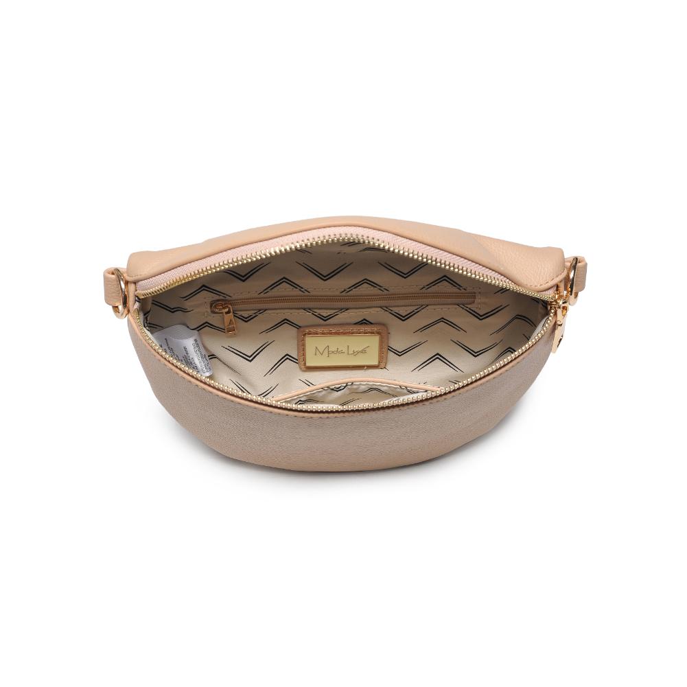 Product Image of Moda Luxe Stylette Belt Bag 842017134787 View 8 | Natural