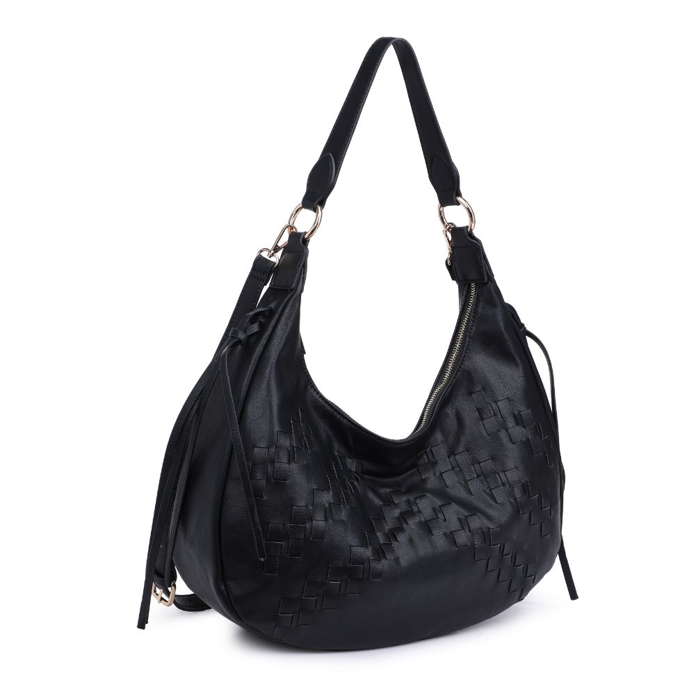 Product Image of Moda Luxe Josie Hobo 842017129875 View 6 | Black