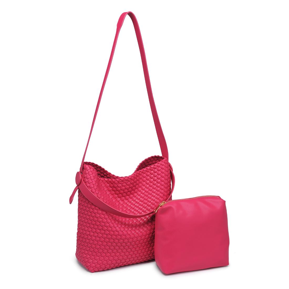 Product Image of Moda Luxe Edith Hobo 842017137504 View 6 | Fuchsia