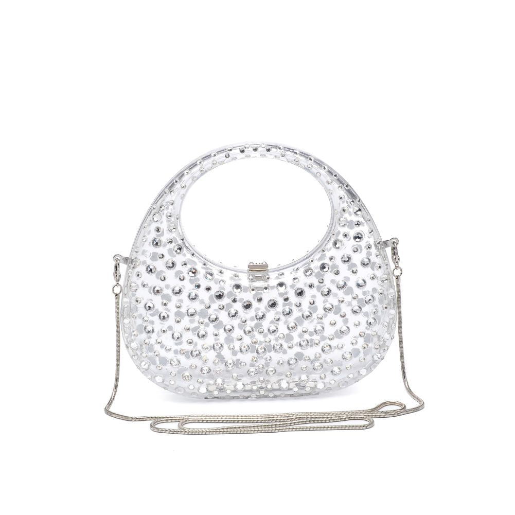 Product Image of Moda Luxe Vianca Evening Bag 842017133964 View 7 | Clear