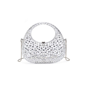 Product Image of Moda Luxe Vianca Evening Bag 842017133964 View 5 | Clear