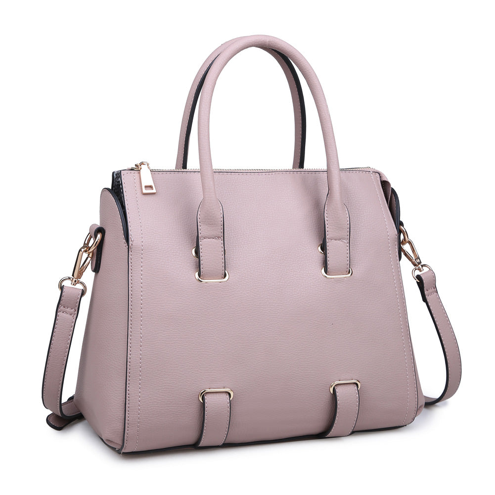 Product Image of Moda Luxe Verona Satchel 842017114925 View 2 | Dusty Rose