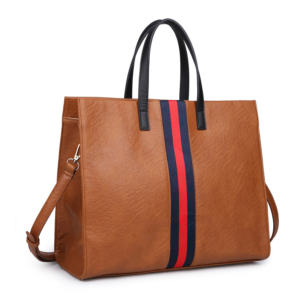 Product Image of Moda Luxe Julian Tote 842017117070 View 6 | Tan