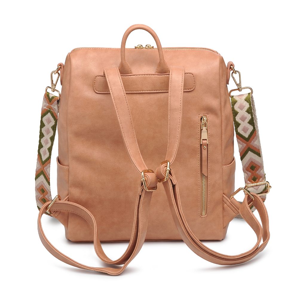 Product Image of Moda Luxe Riley Backpack 842017129431 View 7 | Blush