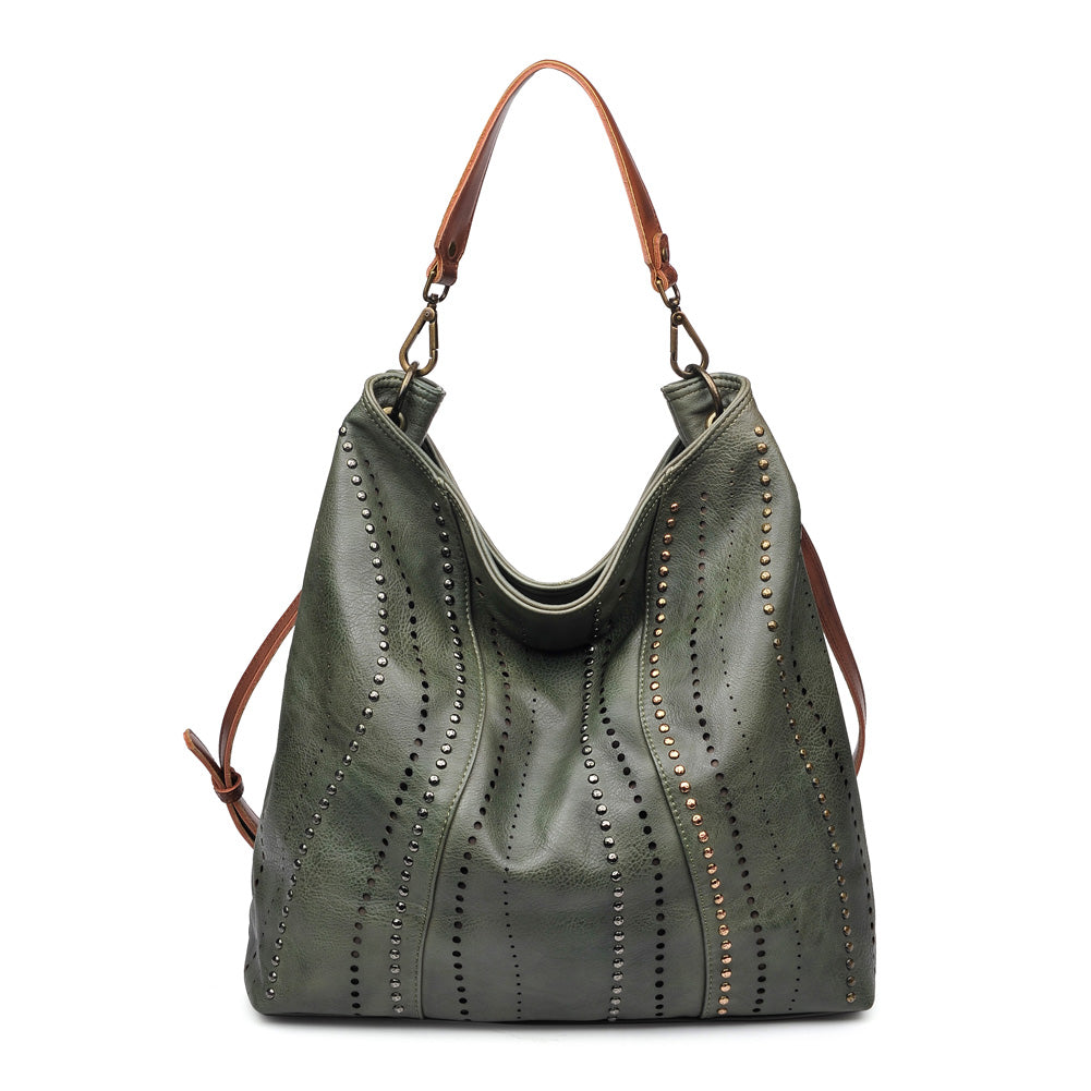 Product Image of Moda Luxe Kate Hobo 842017117704 View 1 | Light Olive