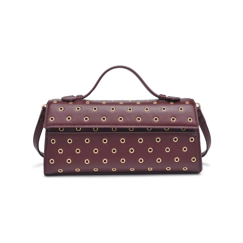 Product Image of Moda Luxe Cyndi Clutch 842017136965 View 1 | Burgundy