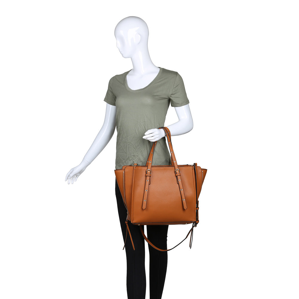 Product Image of Moda Luxe Magnolia Tote 842017119623 View 5 | Tan