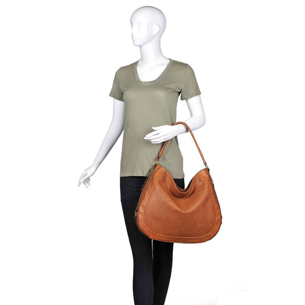 Product Image of Moda Luxe Amber Hobo 842017120742 View 5 | Tan