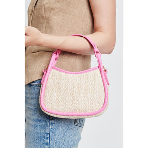 Woman wearing Natural Pink Moda Luxe Aimee Crossbody 842017131182 View 4 | Natural Pink