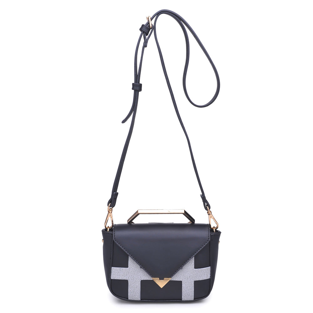 Product Image of Moda Luxe Flair Crossbody 842017111634 View 5 | Black