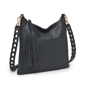 Product Image of Moda Luxe Layla Crossbody 842017129486 View 6 | Black