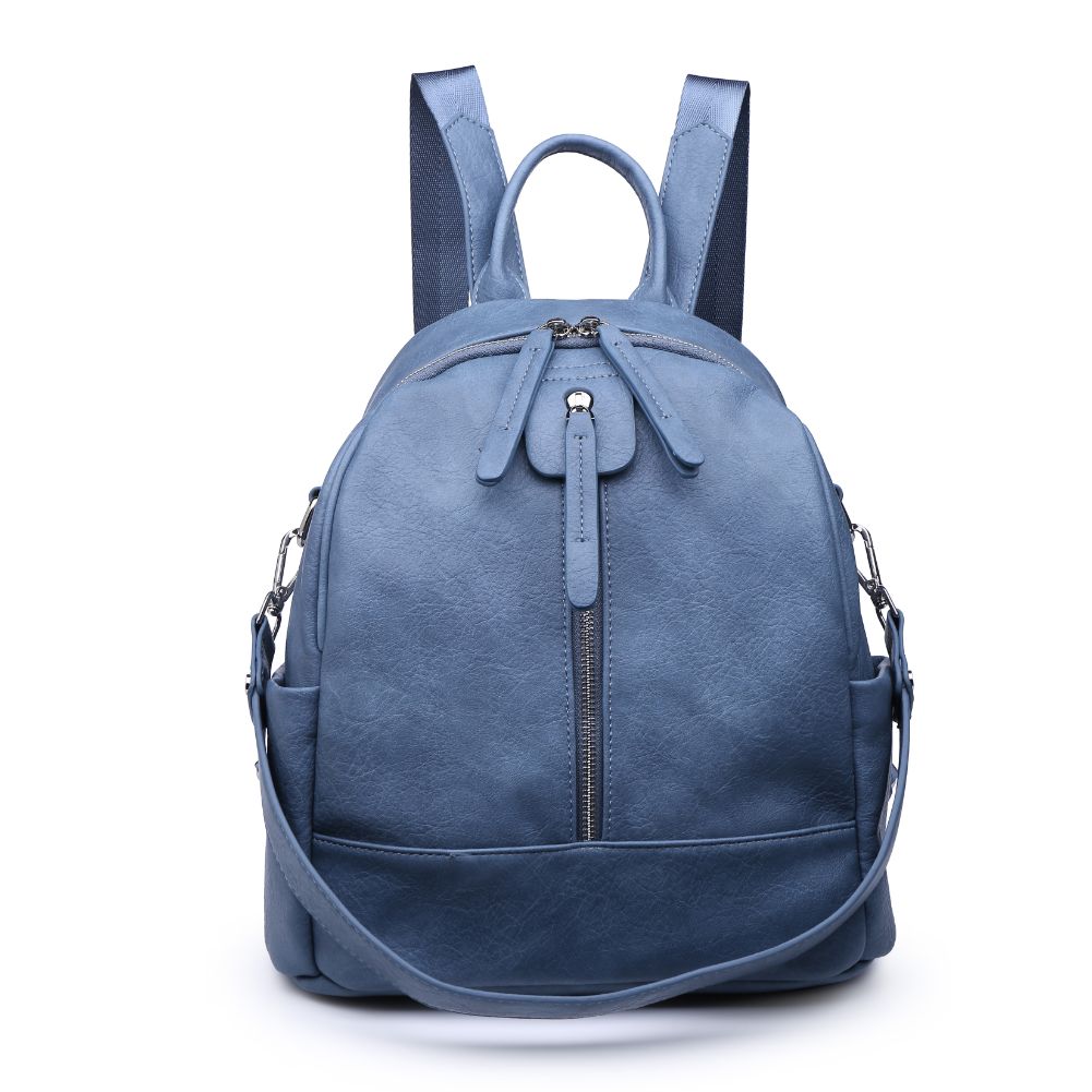 Product Image of Moda Luxe Bowie Backpack 842017120506 View 5 | Denim