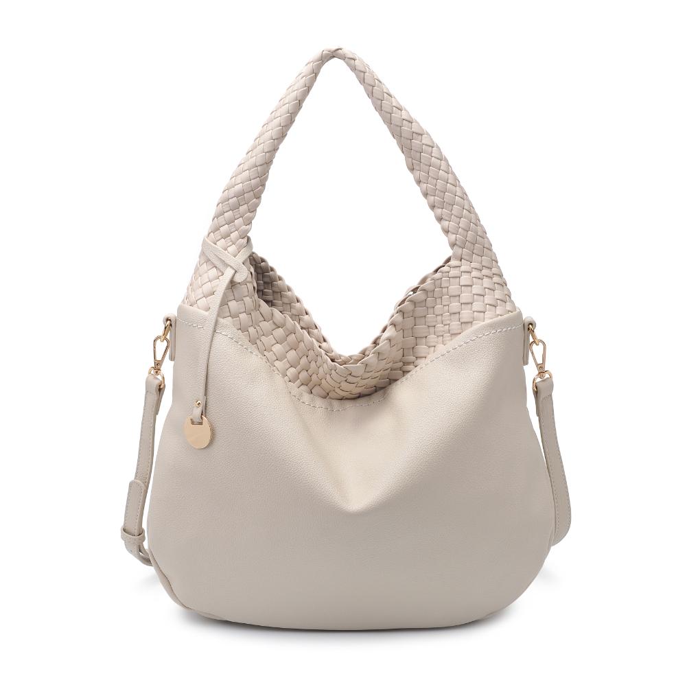 Product Image of Moda Luxe Majestique Hobo 842017134671 View 5 | Ivory