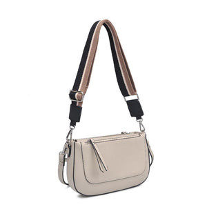 Product Image of Moda Luxe Modaire Crossbody 842017134886 View 6 | Grey