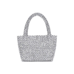 Product Image of Moda Luxe Donna Evening Bag 842017133094 View 7 | Silver