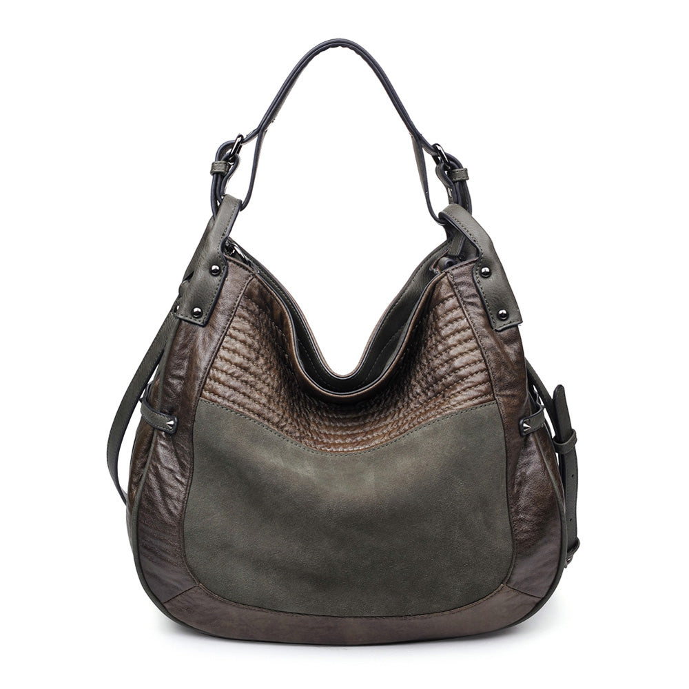 Product Image of Moda Luxe Laura Hobo 842017117506 View 1 | Olive