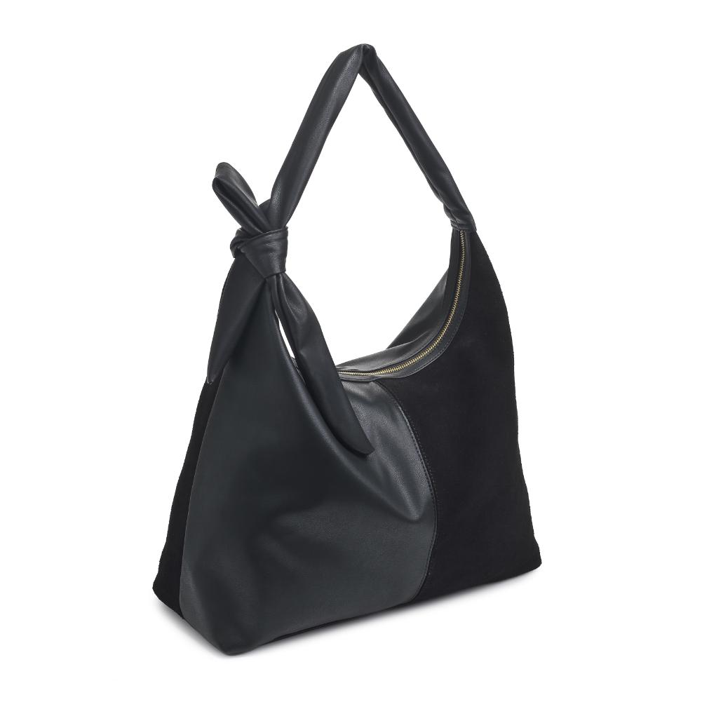 Product Image of Moda Luxe Hazel Hobo 842017137108 View 6 | Black