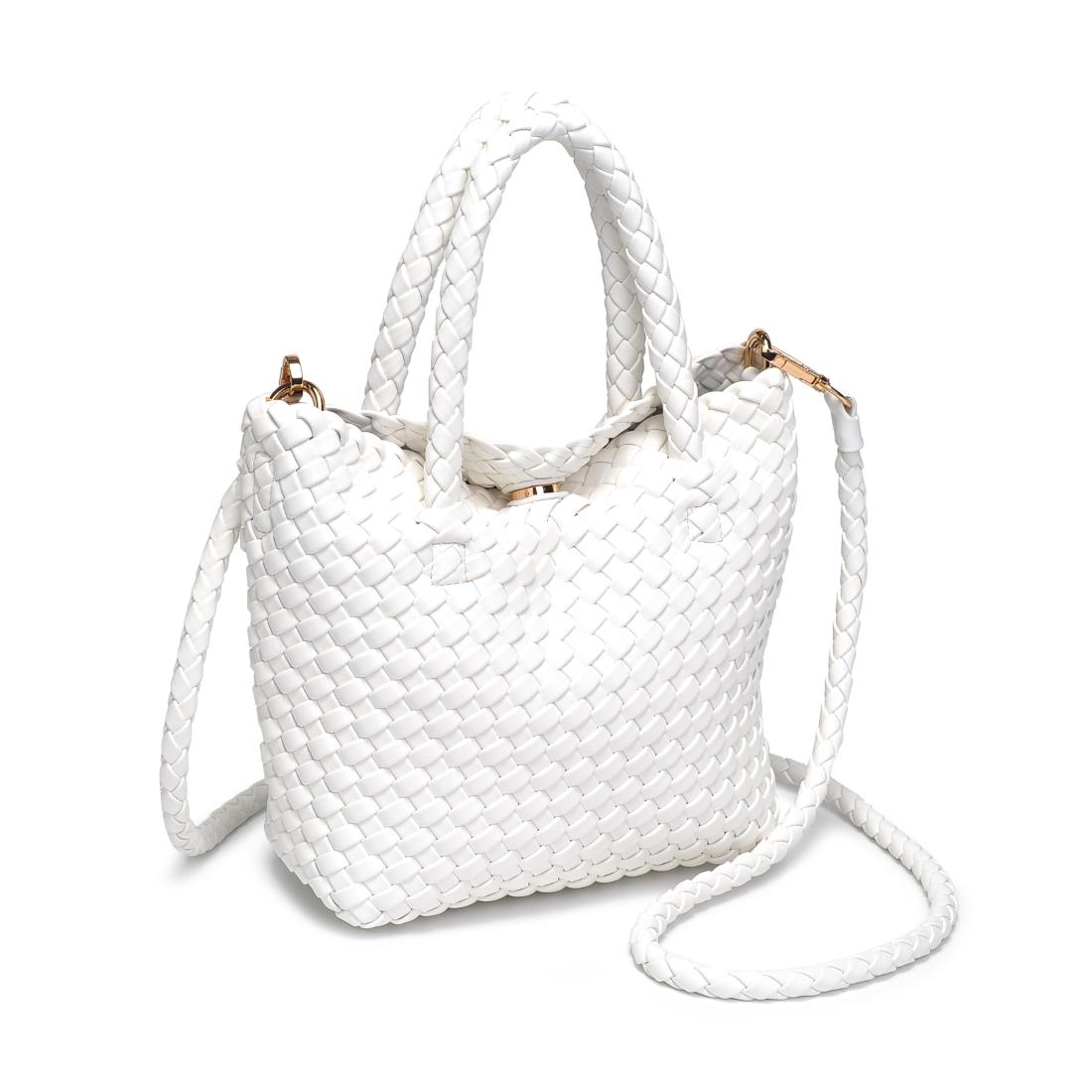 Product Image of Moda Luxe Leanna Crossbody 842017137290 View 6 | White