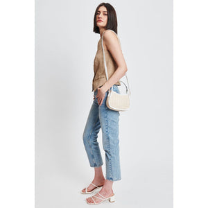 Woman wearing Natural White Moda Luxe Aimee Crossbody 842017131175 View 3 | Natural White