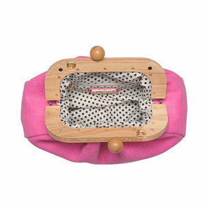 Product Image of Moda Luxe Enya Clutch 842017131243 View 8 | Hot Pink