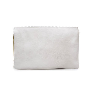 Product Image of Product Image of Moda Luxe Alyssa Clutch 842017114055 View 3 | White