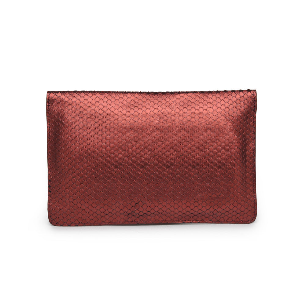 Product Image of Product Image of Moda Luxe Romy Clutch 842017118169 View 3 | Burgundy