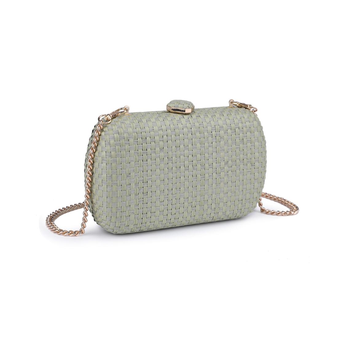 Product Image of Moda Luxe Roxie Evening Bag 842017138181 View 6 | Sage