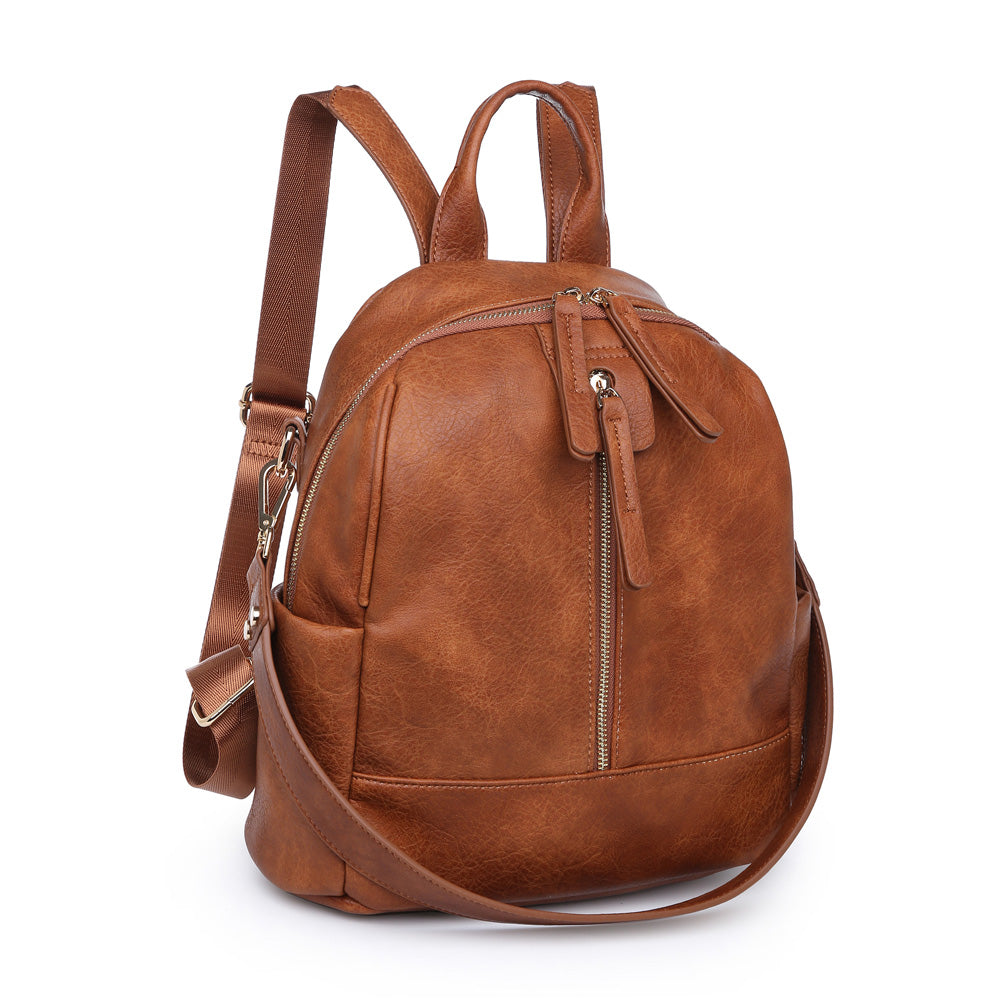 Product Image of Moda Luxe Bowie Backpack 842017119494 View 6 | Tan