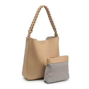 Product Image of Moda Luxe Nemy Tote 842017132301 View 7 | Natural