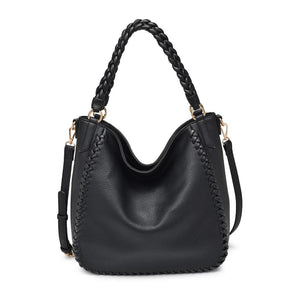 Product Image of Moda Luxe Luxelle Hobo 842017134909 View 5 | Black