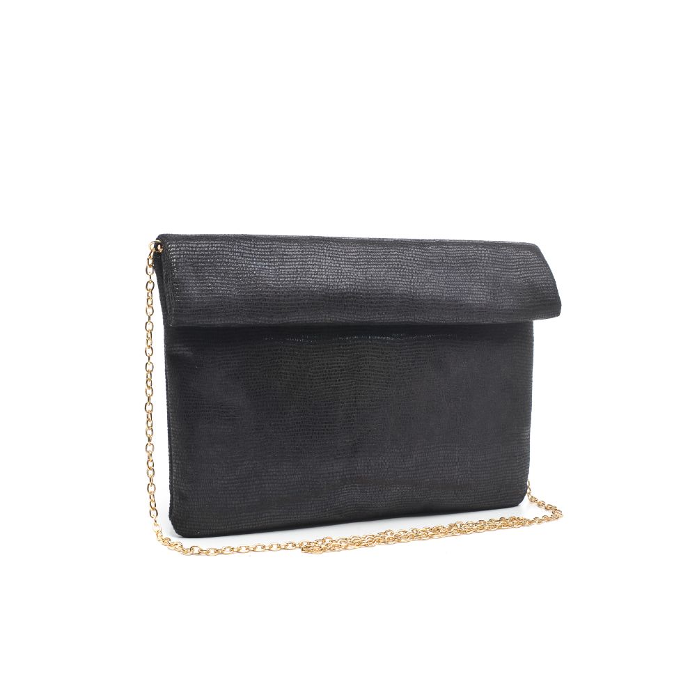 Product Image of Moda Luxe Lauren Clutch 842017128984 View 6 | Black