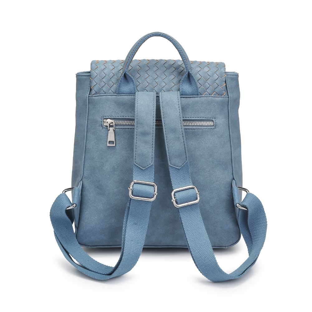 Product Image of Moda Luxe Aurie Backpack 842017127291 View 7 | Denim