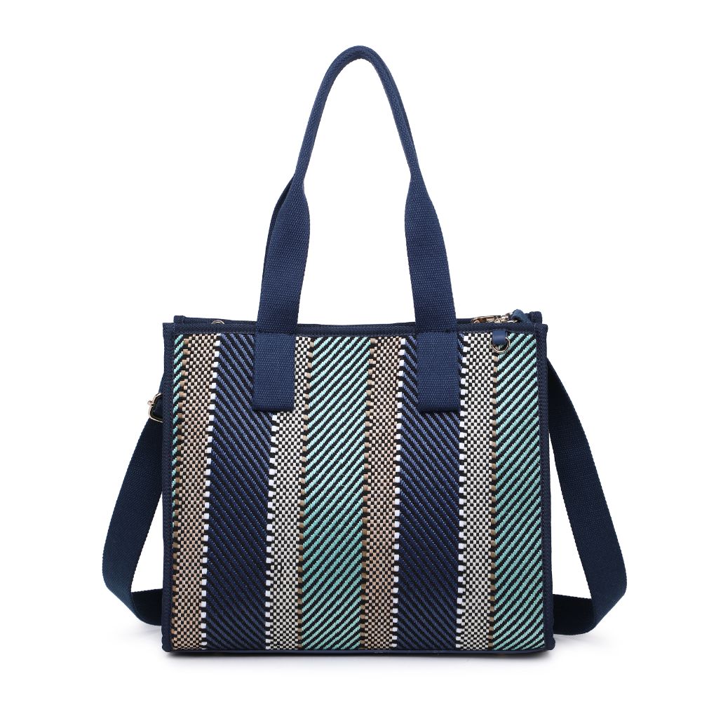 Product Image of Moda Luxe Elsa Tote 842017129691 View 5 | Navy