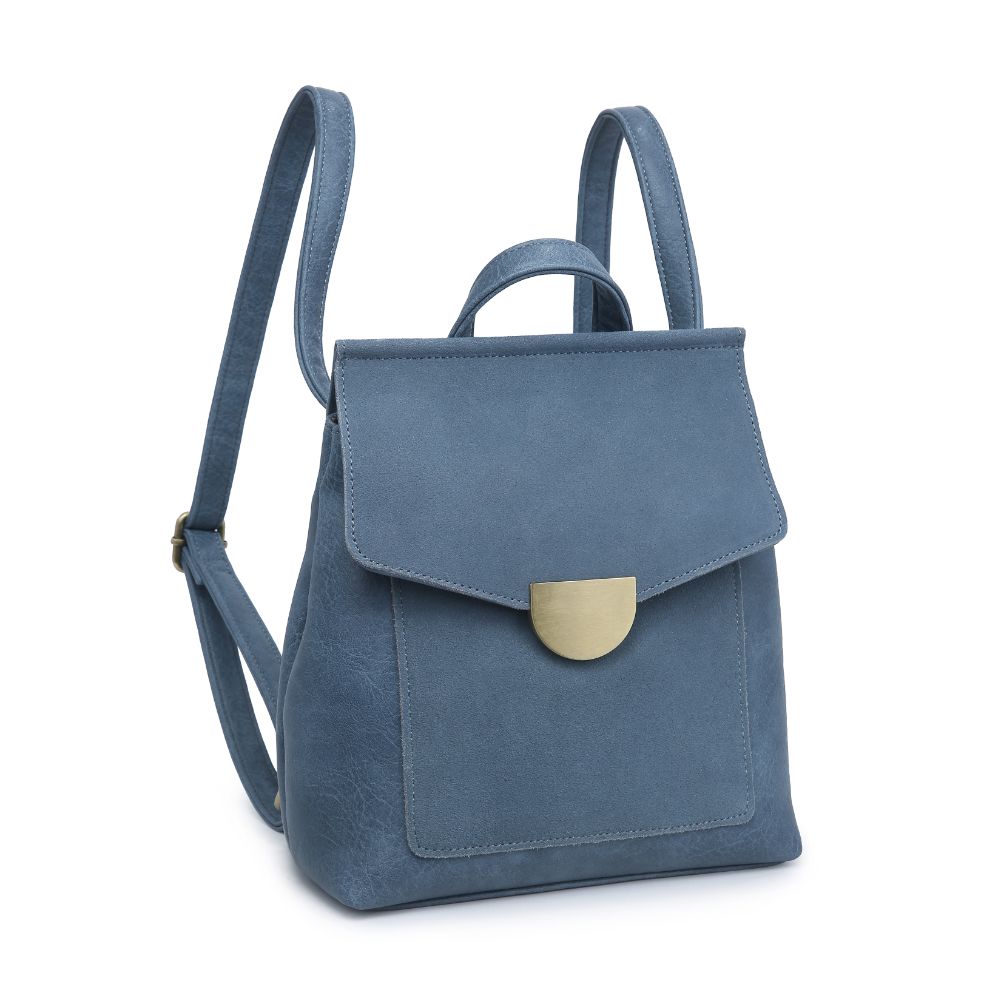 Product Image of Moda Luxe Claudette Backpack 842017127451 View 7 | Denim