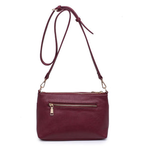 Product Image of Moda Luxe Aubrey Crossbody 842017128540 View 7 | Merlot